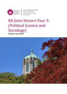 BA Joint Honours: Sociological & Political Studies 