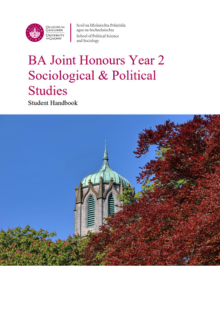 BA Joint Honours: Sociological & Political Studies 