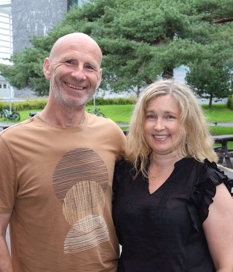Diarmuid Murray and Barbara Faherty