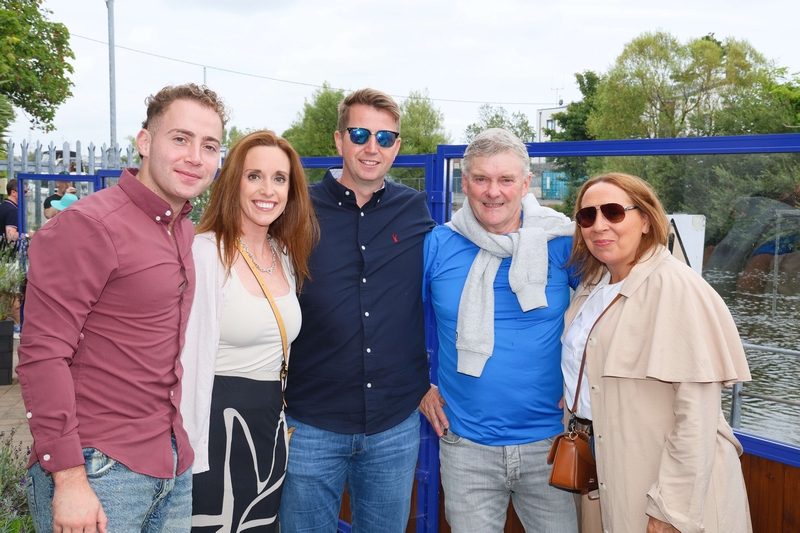 Jonathan Cahill, Clodagh Hartigan, Eoin Hartigan with Pater and Ger Keane