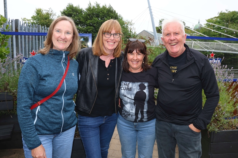 Maria Scanlon, Emer Feeney, Angela Mulgannon and Denis Mulgannon