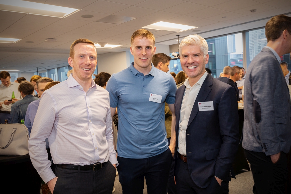 Brian Fennessy, Rory Lawless and Darragh O'Flaherty