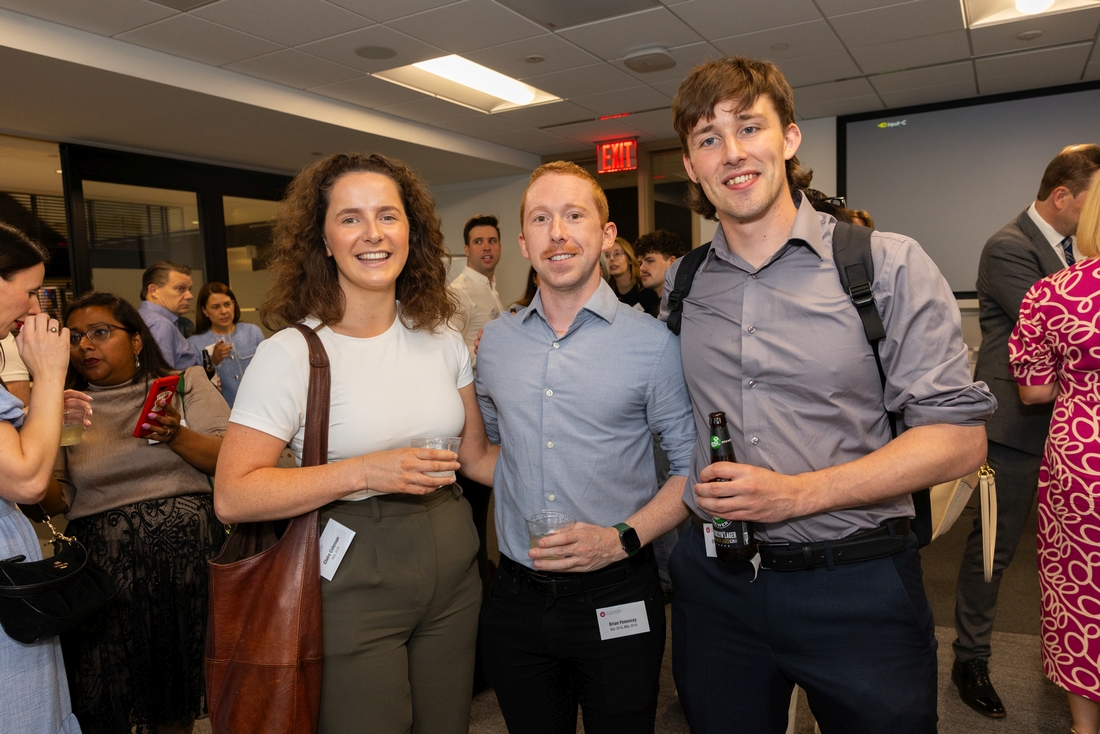 Claire Coleman, Brian Fennessy and Shane O'Connel