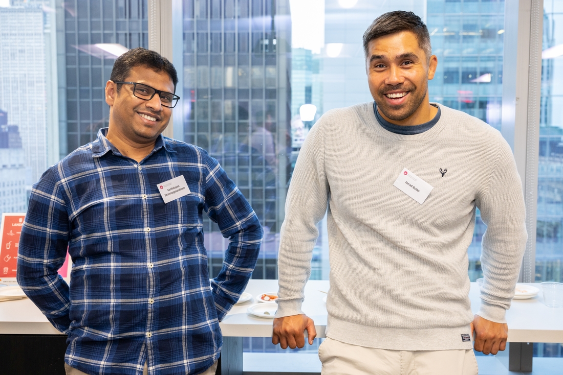 Karthikeyan Shanmugasundaram and Jarrad Butler
