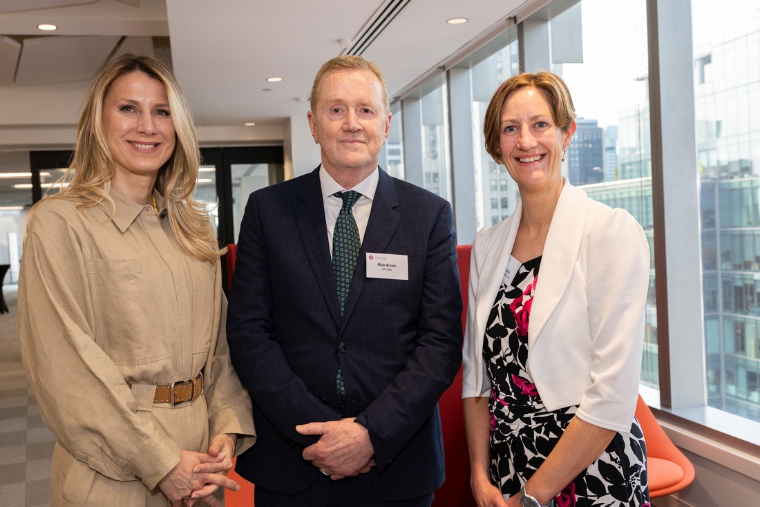 Polina Browne, Mick Browne and Orla Brennan