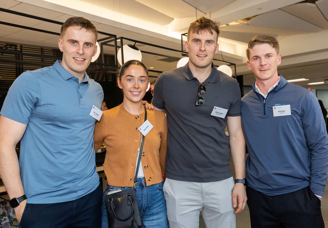 Rory Lawless, Megan Hurley, Jeffrey Lawless and Sam Boyle