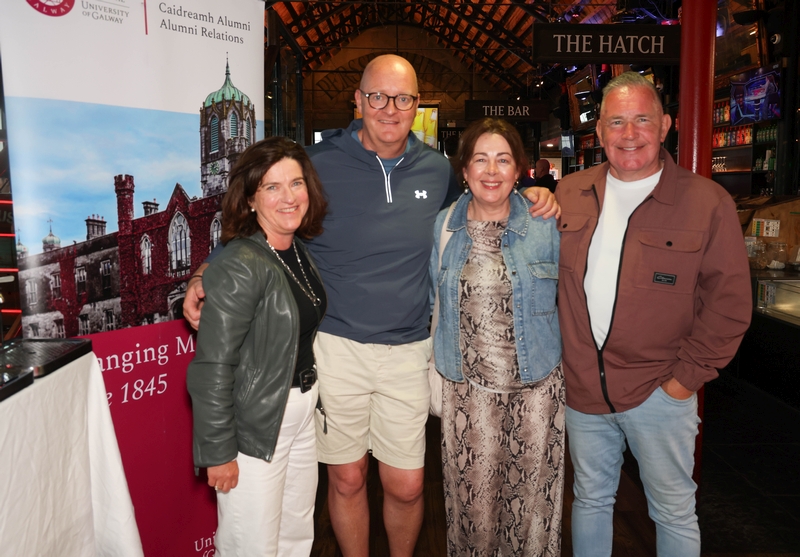 Anne O'Grady, Bernie Fallon, Fiona and Maurice McDonagh