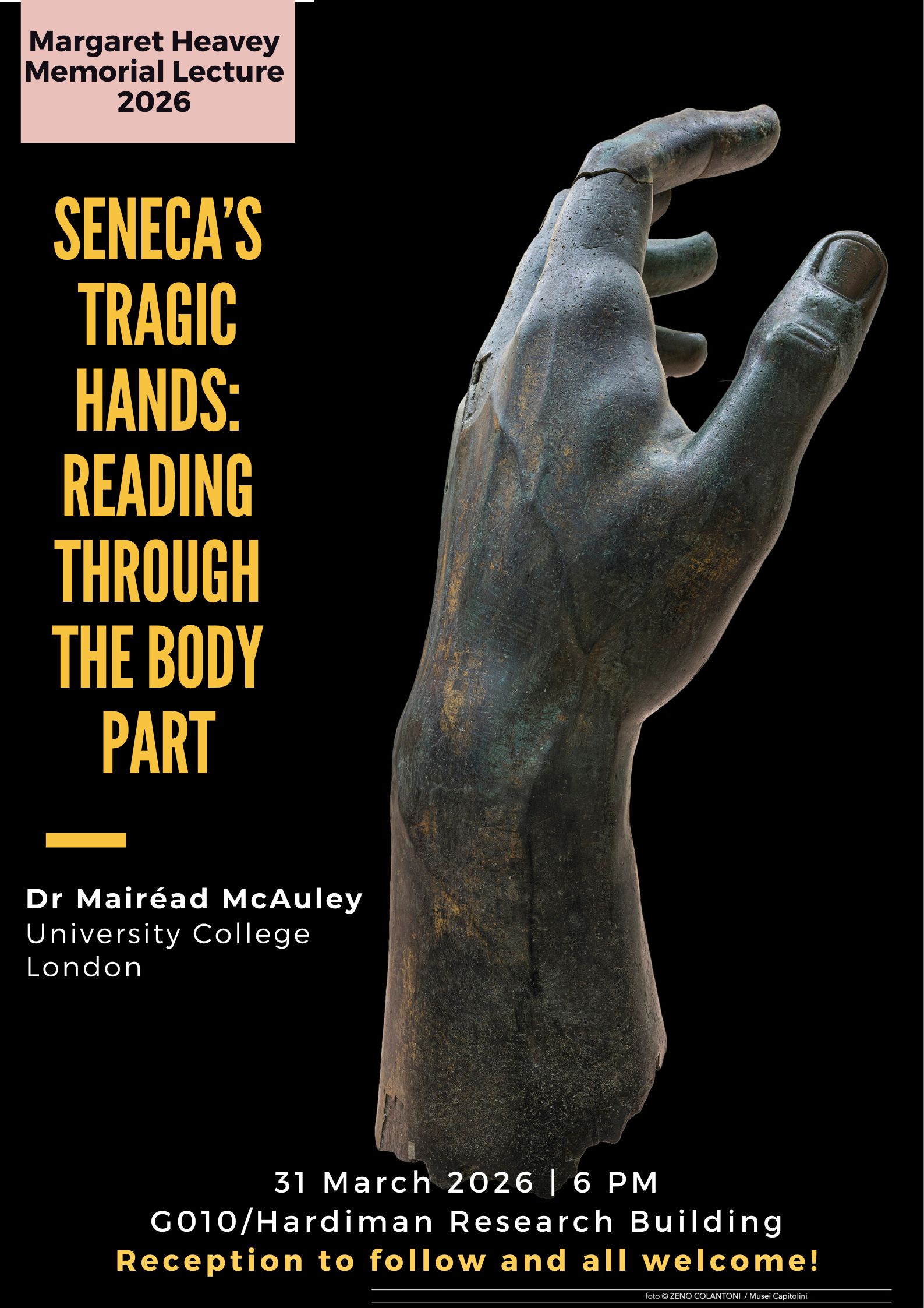 Details of the Margaret Heavey Lecture 2026