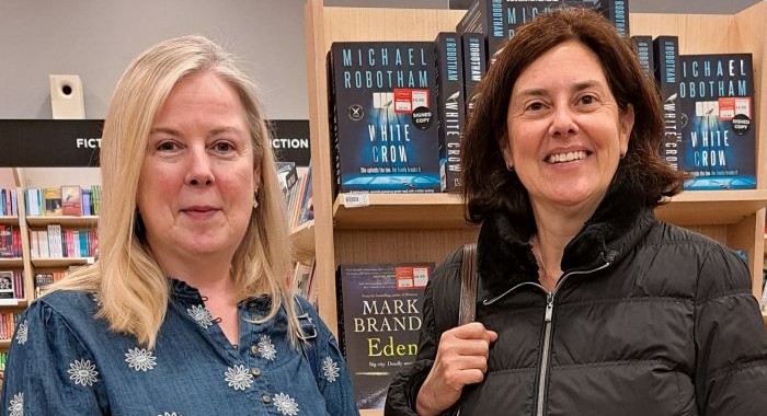 Dr. Quinn and Dr. Pezzotti in Melbourne, Australia.