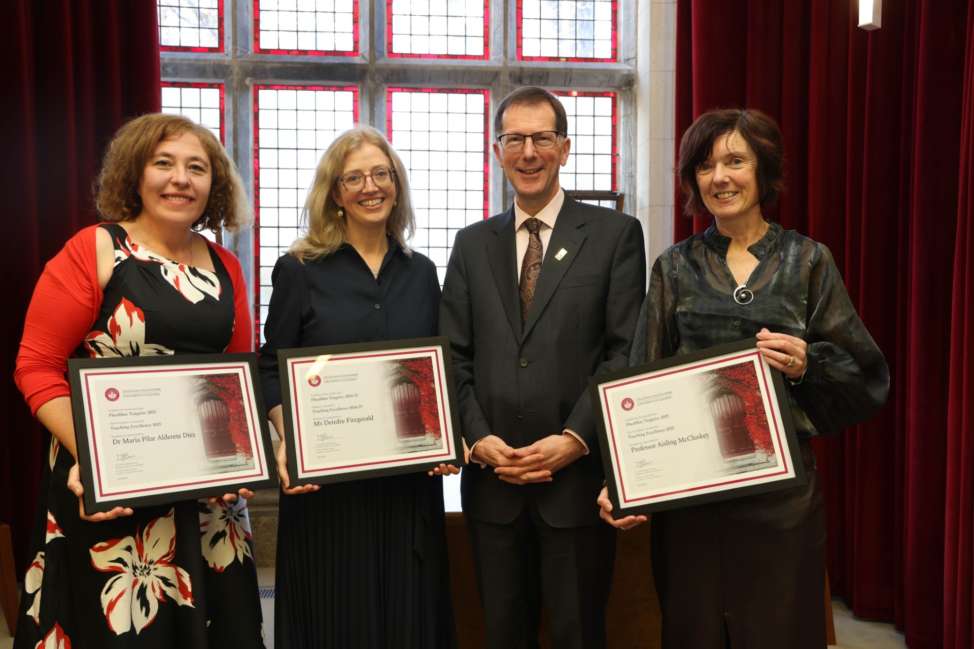 Pilar award with others