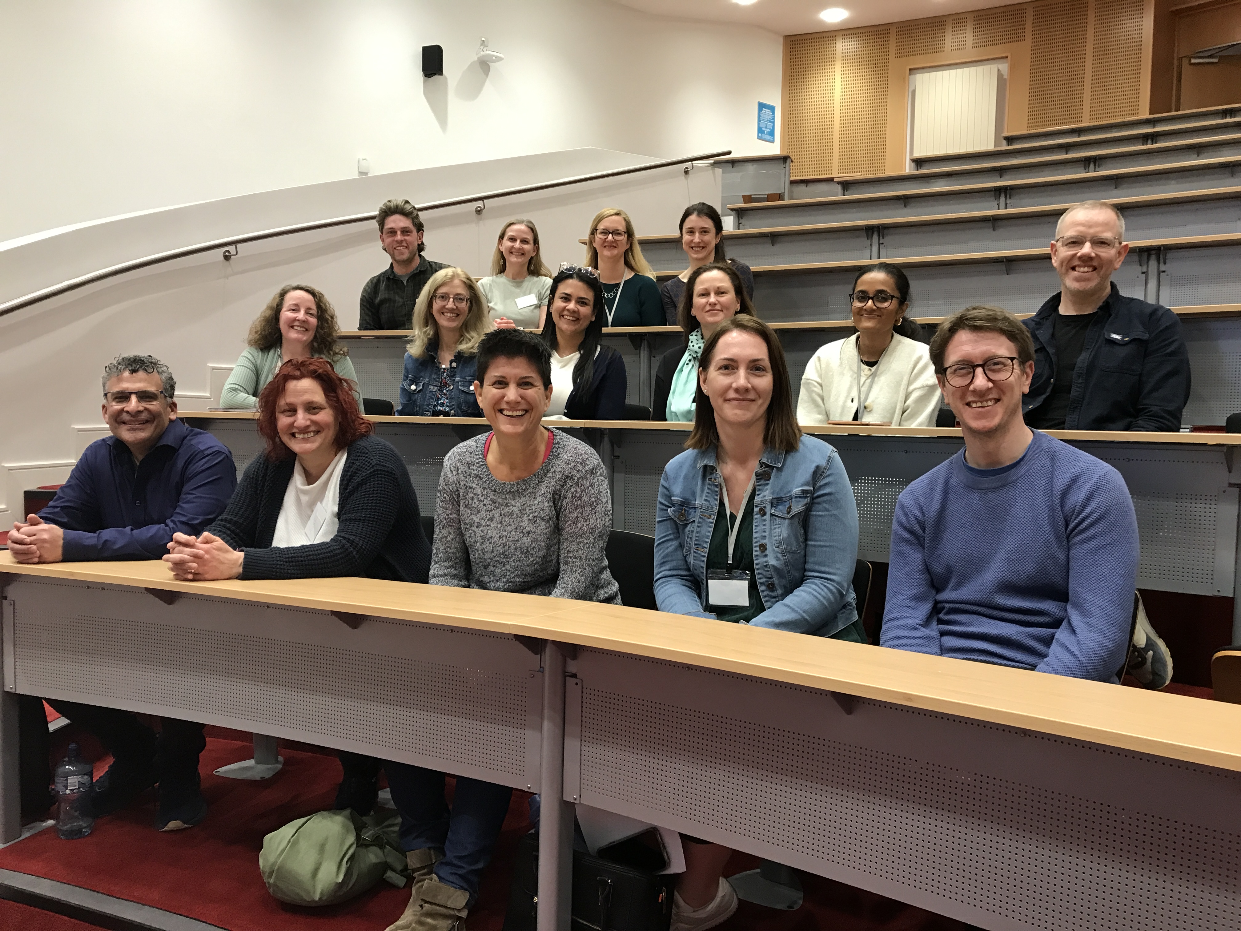 Group photo of attendees at Professor Ken Ginsburg's workshop on adolescent health