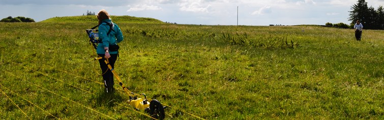 Rathcroghan Mound GPR survey 750