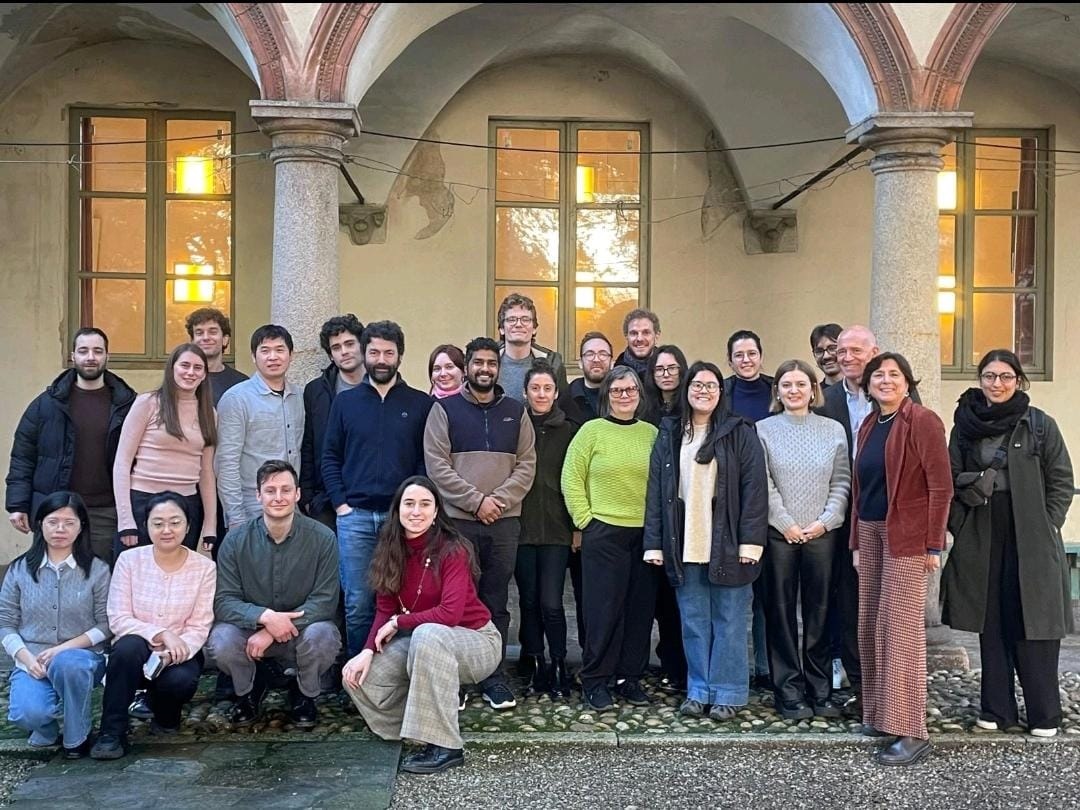Participants at the Winter School in Innovation Geography at Pavia University. Anna Hildur is in the