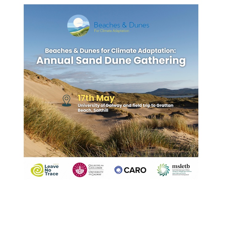 3rd Annual Sand Dune Gathering Galway City Saturday 17th May 2025