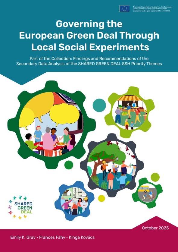 Governing the European Green Deal Through Local Social Experiments