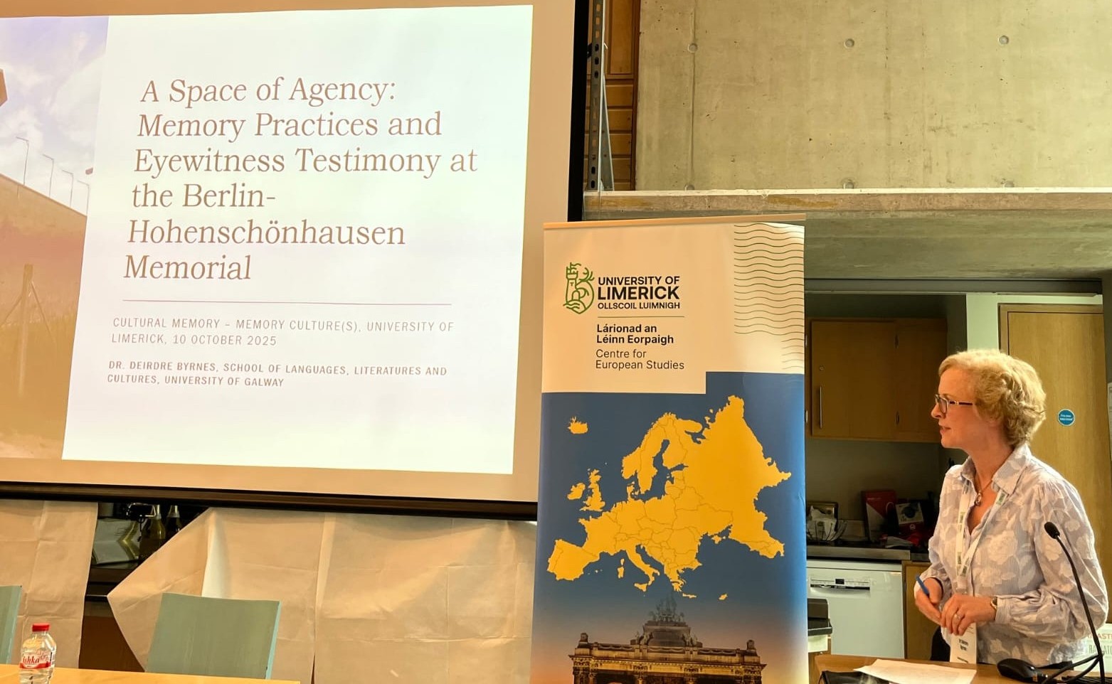 Deirdre's presentation about the Berlin-Hohenschönhausen Memorial (former GDR State Security prison)