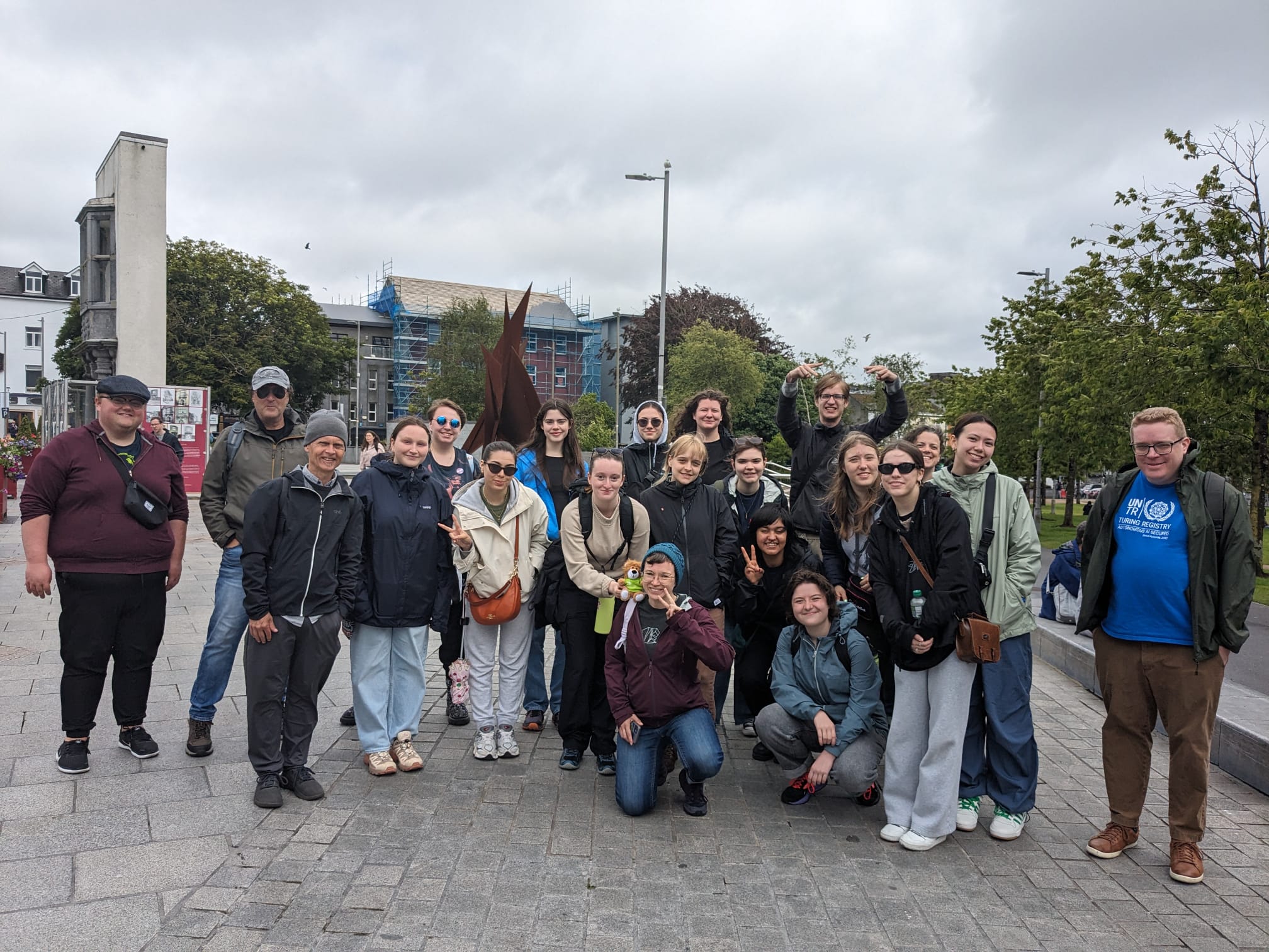 Students from Douglas College, Vancouver, Canada