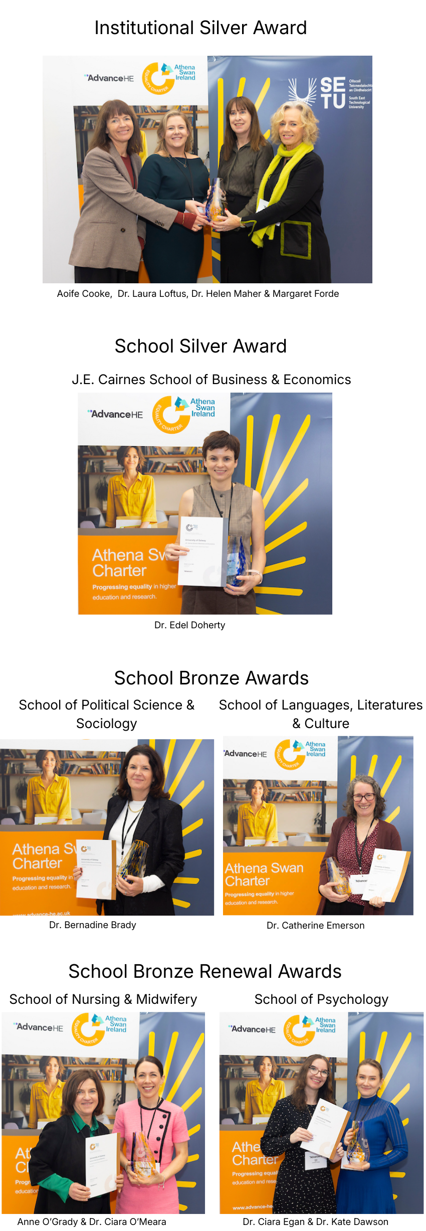 Athena Awards Carlow Individual