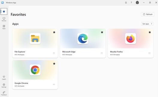 Windows App landing page