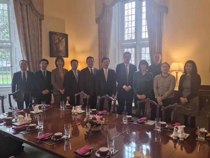 Chinese Delegation Visits Irish Centre for Human Rights at University of Galway