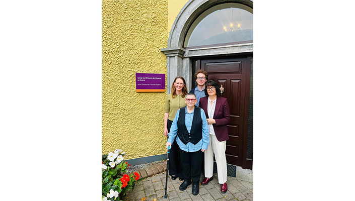 Inspirational Human Rights Activist & Student Mary Harney Successfully Defends PhD at Irish Centre f