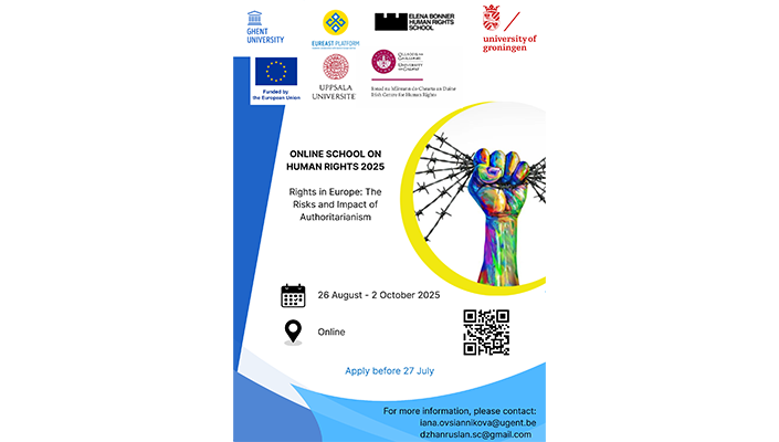 Online School on Human Rights 2025 news image