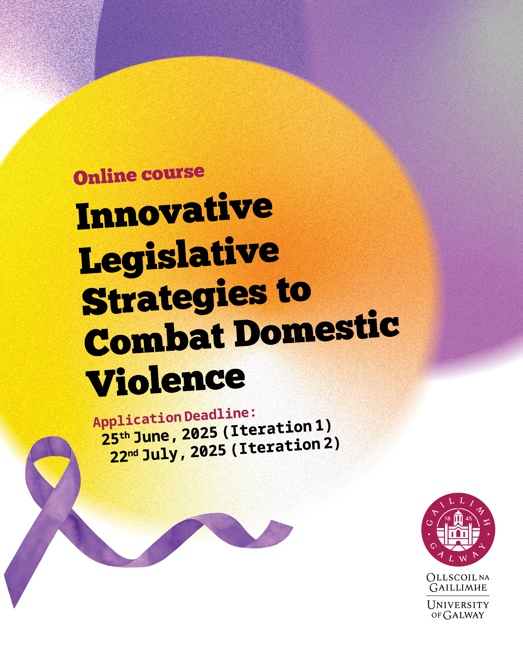 Poster for the course