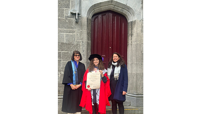 Professor Siobh&aacute;n Mullally, Dr Niamh Keady-Tabbal, and Professor Roja Fazaeli.