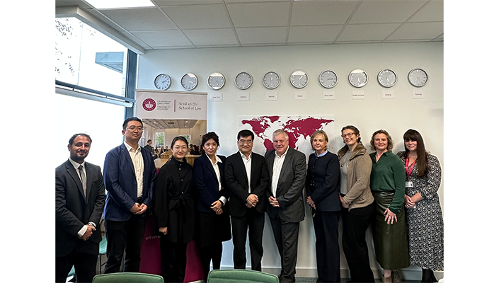 School of Law welcomes delegation from Jilin University, China