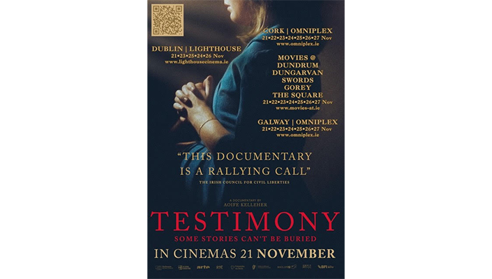 ‘Testimony’, featuring Dr Mary Harney and Dr Maeve O’Rourke, to be released in cinemas this Friday