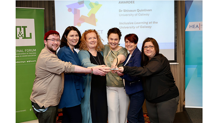 University of Galway Wins SATLE Impact Award for Pioneering Project on Inclusive Learning