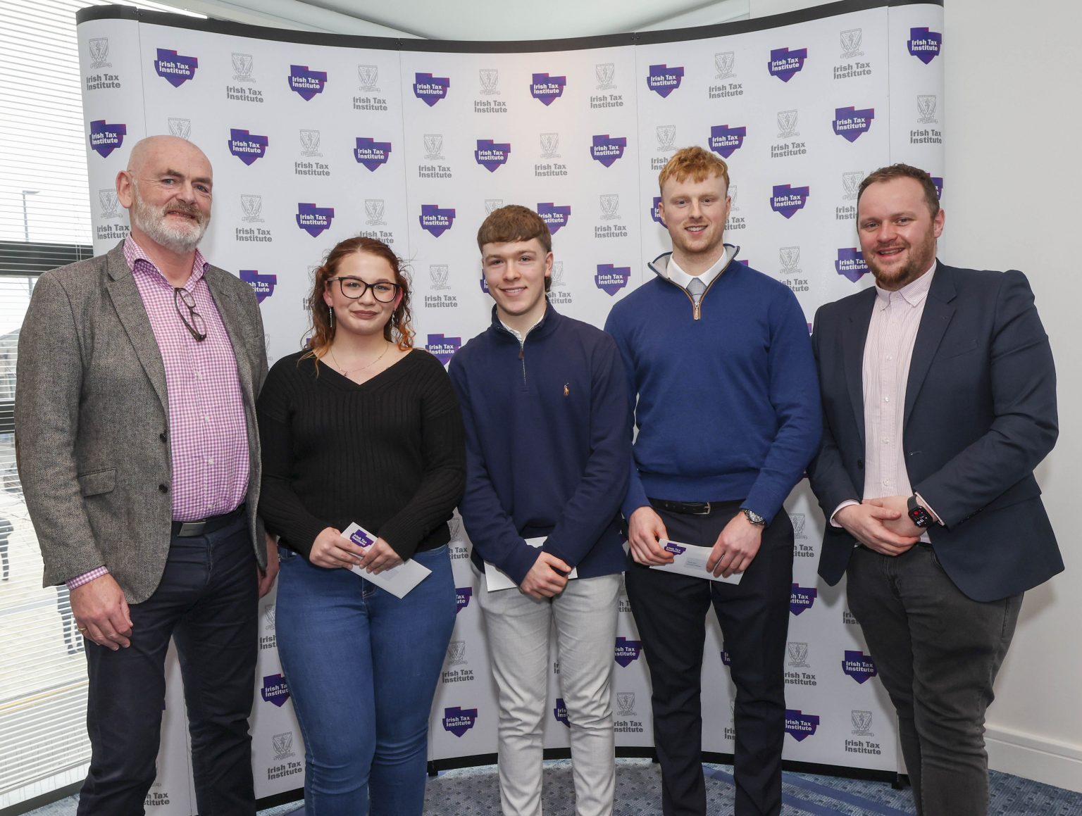 Picture of Winning Team at Fantasy Budget Competition 