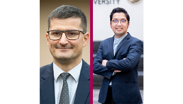Professor Nagy and Dr. Popattanachai