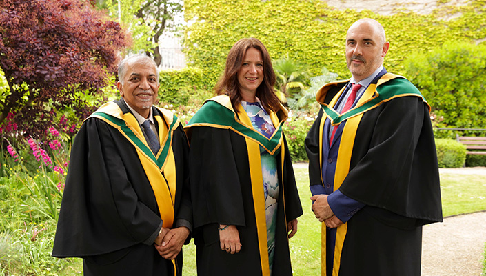 University of Galway professors Abhay Pandit, Anne O&rsquo;Connor and Kieran Conboy have been elected as m