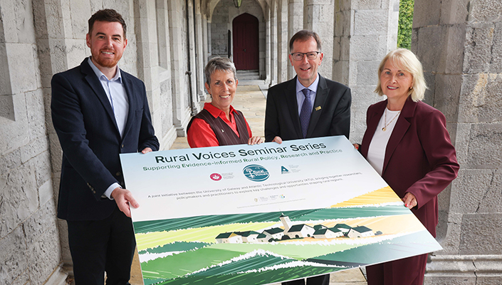 Dr Shane Conway, Research Coordinator at Atlantic Technological University, Dr Orla Flynn, President