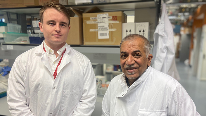 Dr Kieran Joyce and Professor Abhay Pandit, CÚRAM - Research Ireland Centre for Medical Devices at U