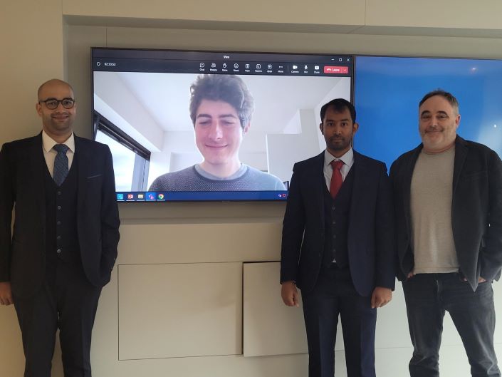 Chinmay Choudhary successful in his PhD viva