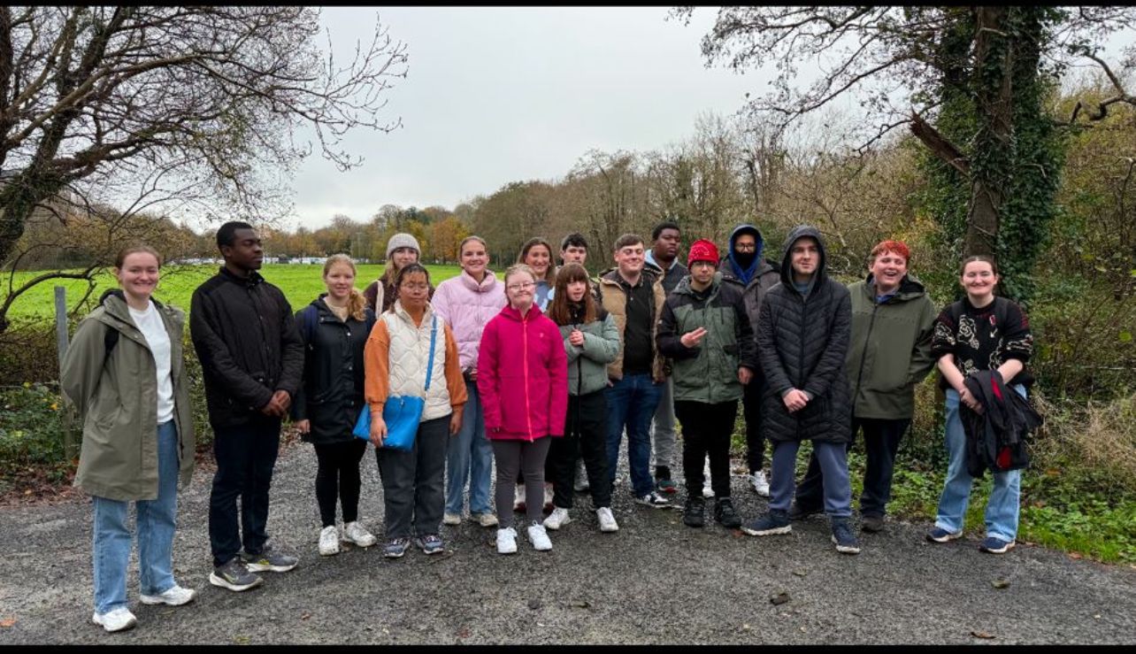 3rd year psychology students at St Josephs Training Centre