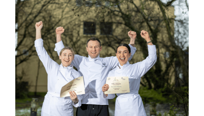 Second place winners of Irish fish and fish filleting competitions at CATEX 