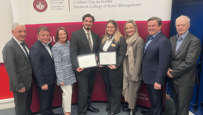 students winning scholarship 