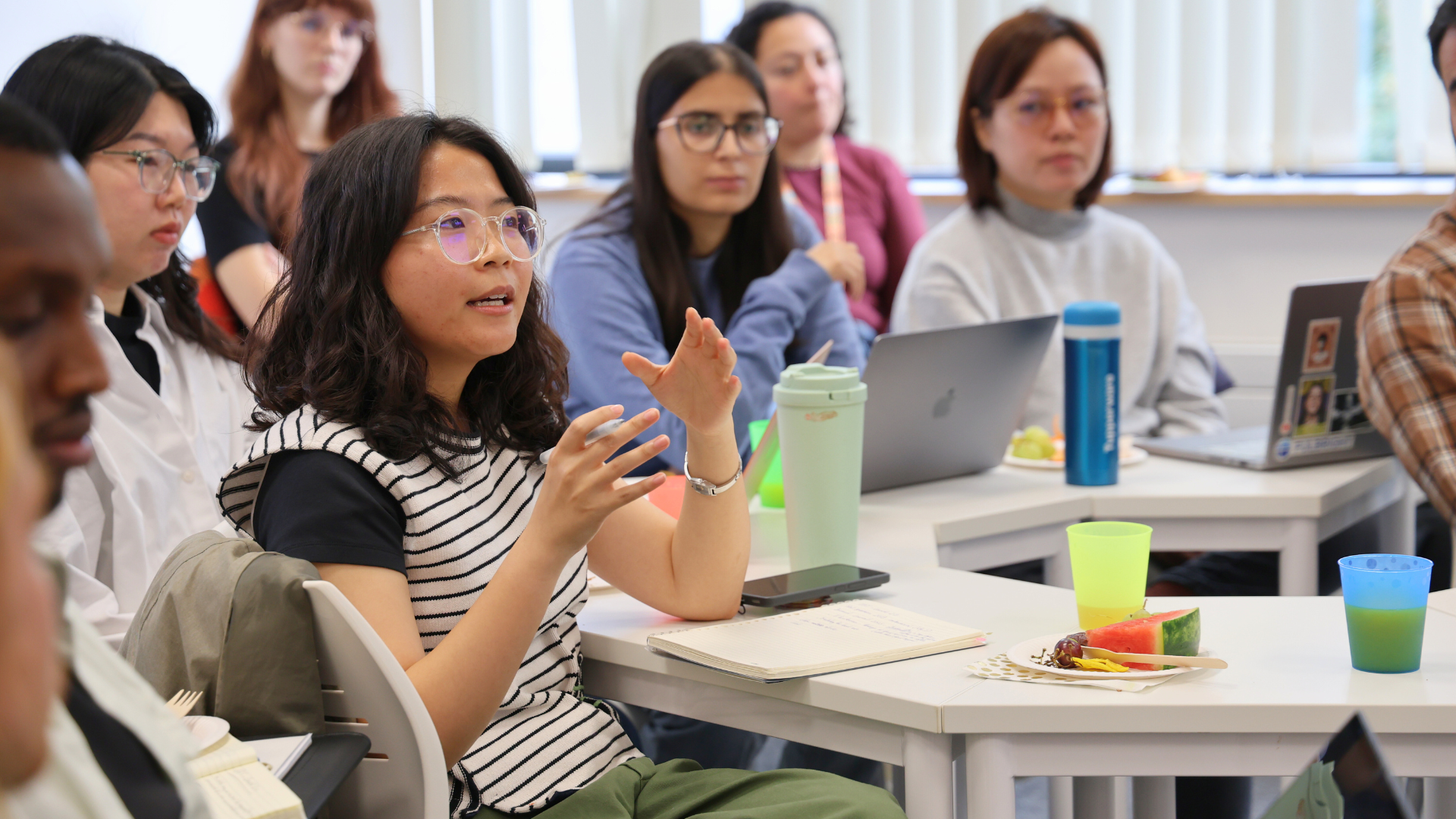 International_Dev Students in class
