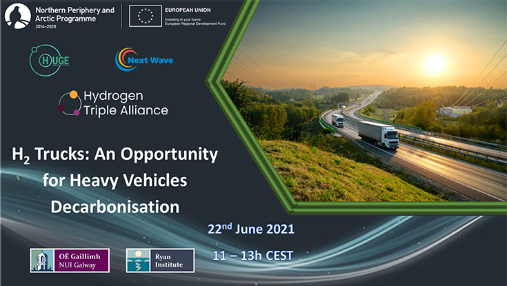 NUI Galway Host Webinar to Display Pathway to Decarbonisation of Heavy Vehicles
