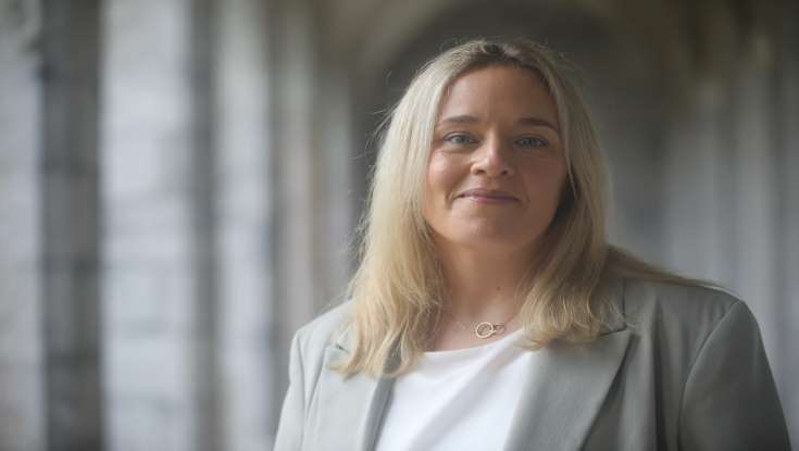 Caroline Ní Fhlatharta, Irish Language Officer
